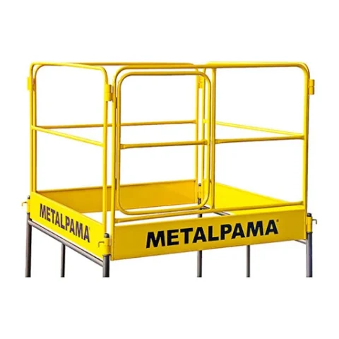 Conjunto guarda corpo 1X 1,5 com porta aluguel